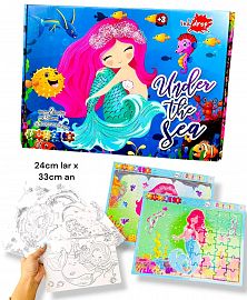 Juego de Mesa Puzzle Sirenita en Caja  ROMPECABEZAS