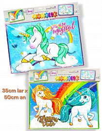 Juego de ROMPECABEZA Puzzle Unicornios