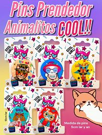 Pins Prendedor ANIMALES COOL