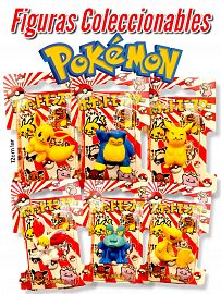 Figuras Coleccionables POKEMON en Carton Exhibidor