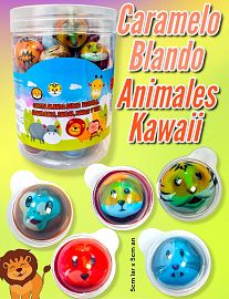 Caramelo Blando ANIMALES KAWAII