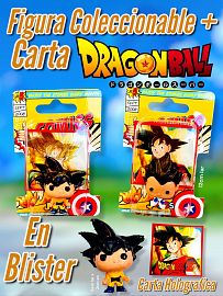Figura Coleccionable + Carta Lenticular DRAGON BALL 