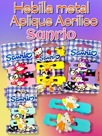Hebilla de Metal SANRIO +Acrilico 