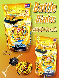 Battle BladeS Edicion Dorada Trompo con lanzador
