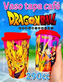 Vaso Tapa Cafe Dragon Ball 290cc