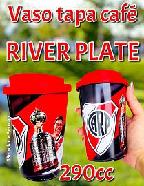 Vaso Tapa Cafe River Plate 290cc