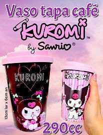 Vaso Termico Tapa Cafe KUROMI 290cc
