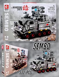 CAMION MILITAR WANDERING EART SEMBO 532/Pcs