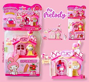 My Melody Playset  Streetscape Tienda de Helados
