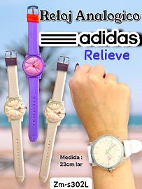 Reloj Analogico ADIDAS Con Relieve 