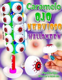 Caramelo OJO NERVIOSO Halloween