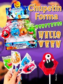 Chupetin Forma MONSTRUOS Halloween