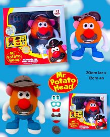 Peluche Señor Cara de Papa Con Accesorios 
