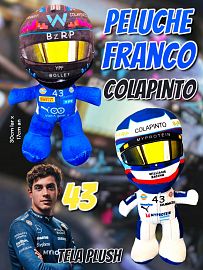 Peluche FRANCO COLAPINTO 43 Tela Plush
