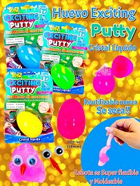 Huevo Exciting Putty Cristal Liquido 