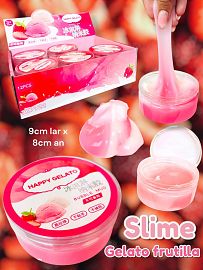 Slime Bubble Mud Gelato Frutilla 