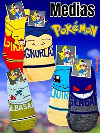 Set de 12 Pares de Medias Pokemon 