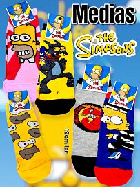 Set de 12 Pares de Medias Los Simpsons 