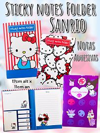 Sticky Note Folder Sanrio Notas Adhesivas 