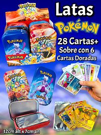 Latas Pokemon 