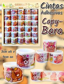 Cintas Adhesivas Capybara