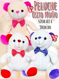 Peluche Osito Moño 42cm