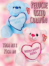 Peluche Osito Corazon 