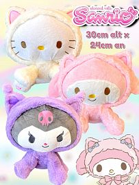 Peluche Gatito Kawaii Sanrio 30cm 