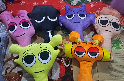 Peluche Sprunki Tela Plush 