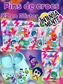 Pins de Crocs Intensamente x2 En Blister