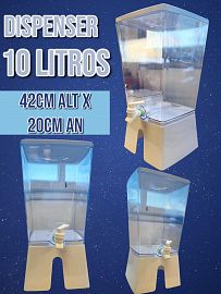 Dispenser de 10 Litros Transparente