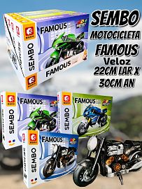 Sembo Motocicleta Famous Car Velos Para Armar