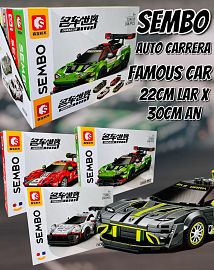 Sembo Auto de Carrera Famous Car