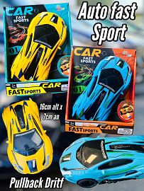 Auto Fast Sport Pullback Drift