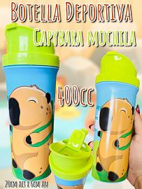 Botella Tapa Deportiva Capybara 400cc