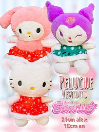 Peluche Sanrio Vestidito 21cm