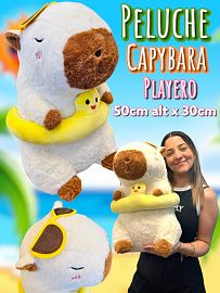 Peluche Capybara Playero 50cm 
