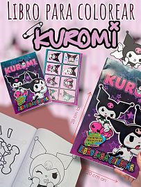 Libro Para Colorear Kuromi