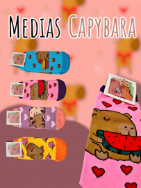 Set de 12 Pares de Medias Capybara