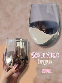 Vaso vidrio Espejado 600 ml