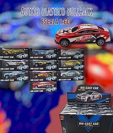 Auto Plastico Escala 1:60 En Caja Individual