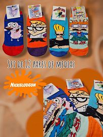 Set de 12 Pares de Medias Nickelodeon