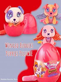 Winged Buddies Puppies Peluche 15cm Surtido con Exhibidor 
