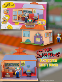 Los Simpsons - Playset 31cm - Krusty Burger