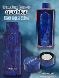 Botella Acero Inoxidable Quokka Night Forest 510ml