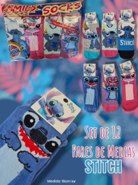 Set de 12 Pares de Medias STITCH