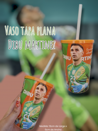 Vaso Tapa Plana Dibu Martinez