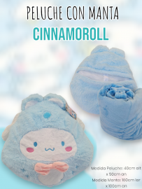 Peluche con Manta Cinnamoroll