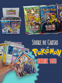 Sobre de Cartas Pokemon Serie 153