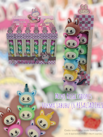 Mini Resaltadores Labubu (6 RESALTADORES)